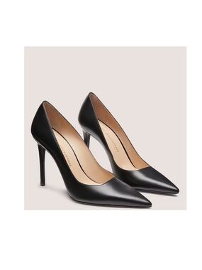 Stuart Weitzman Anny Pointed-Toe Slip-On
Pumps black  75 women size 5 New